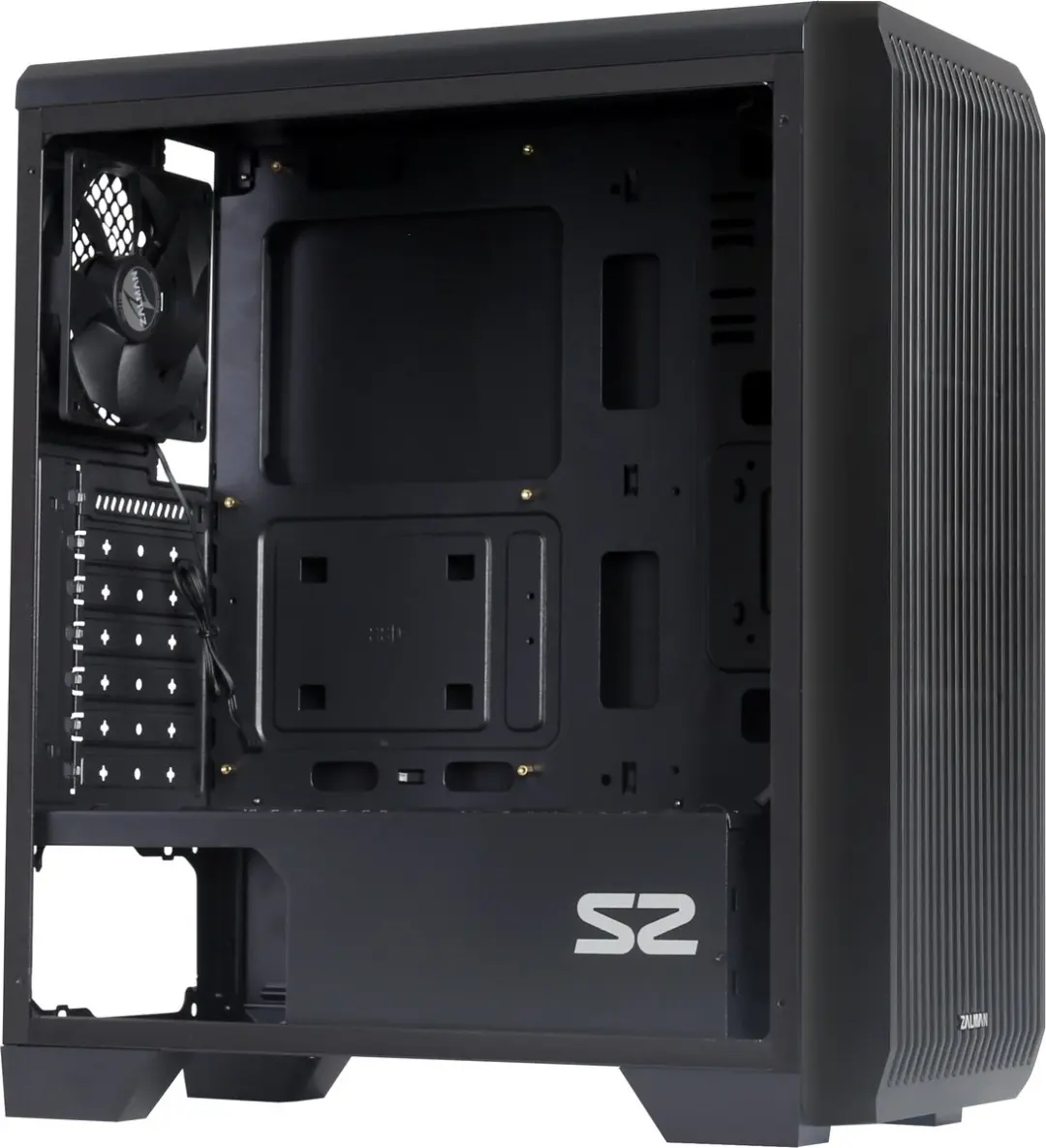 Zalman S2 ATX Midi Tower - 1x 120mm ventilator - Acryl raam