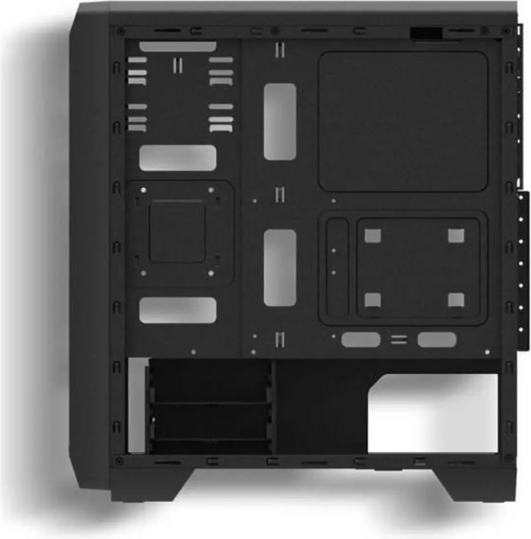 Zalman S2 ATX Midi Tower - 1x 120mm ventilator - Acryl raam