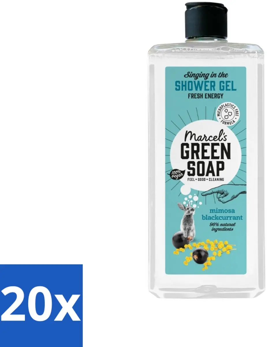 Marcel's Green Soap Douchegel Mimosa & Zwarte Bes 300ml