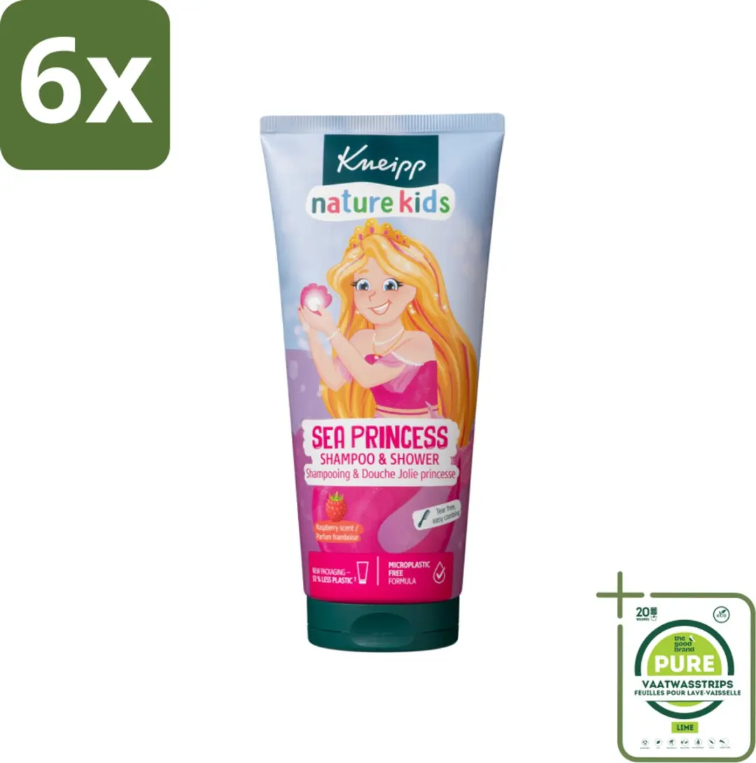 Kneipp Prinsessen Kinder Shampoo & Douche 200ml