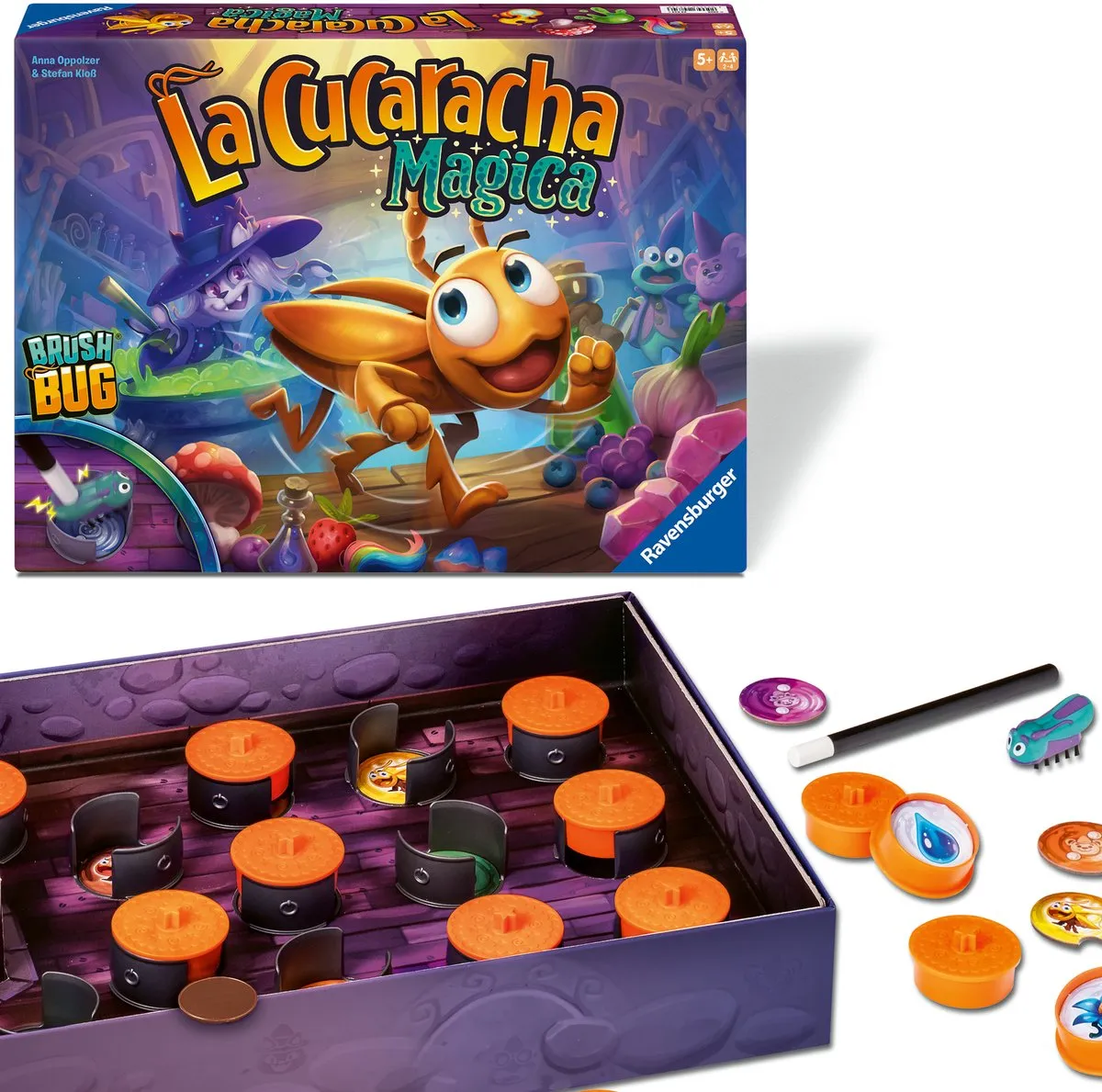 Ravensburger La Cucaracha Magica Actiespel - 2-4 Spelers