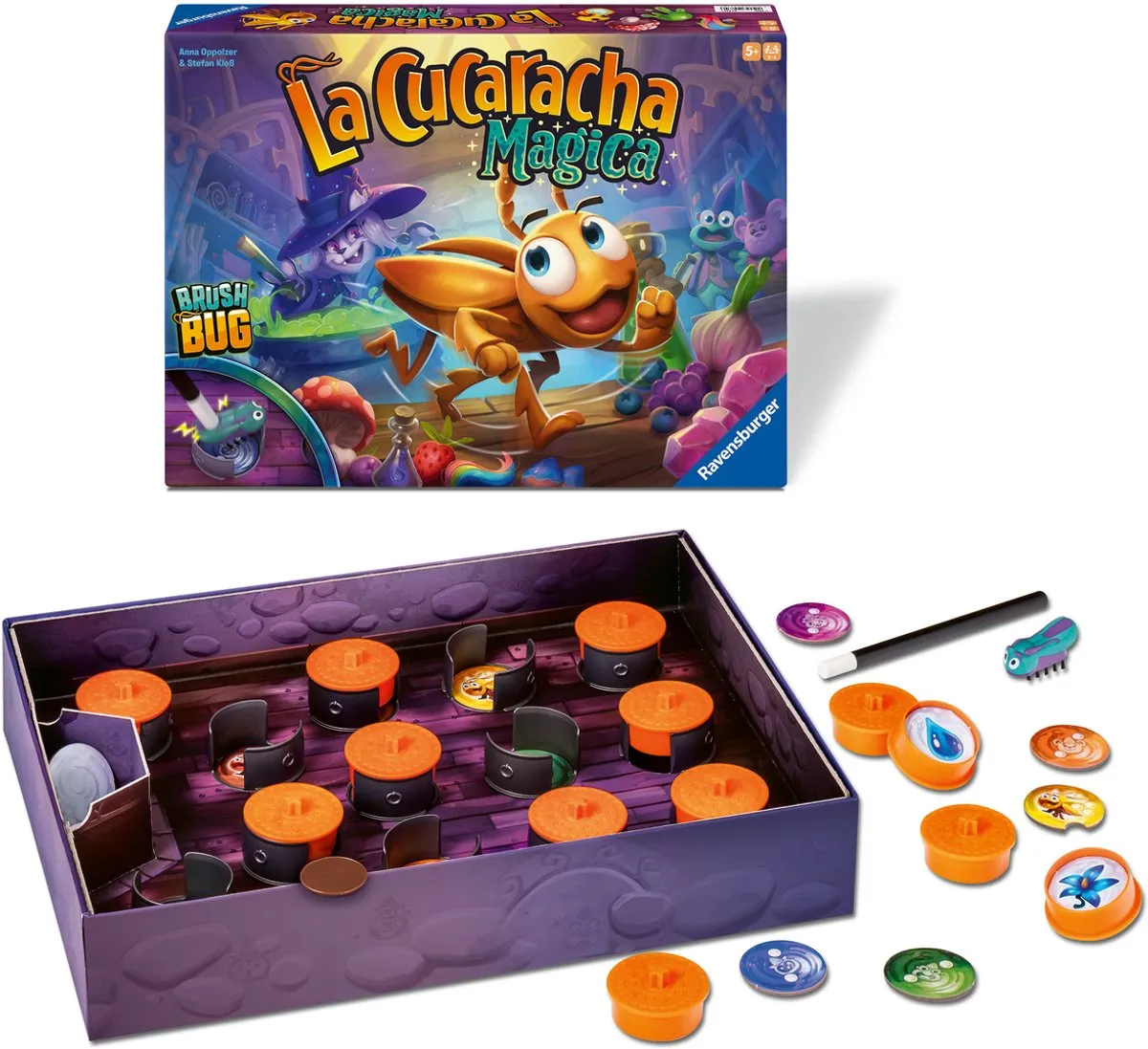 Ravensburger La Cucaracha Magica Actiespel - 2-4 Spelers