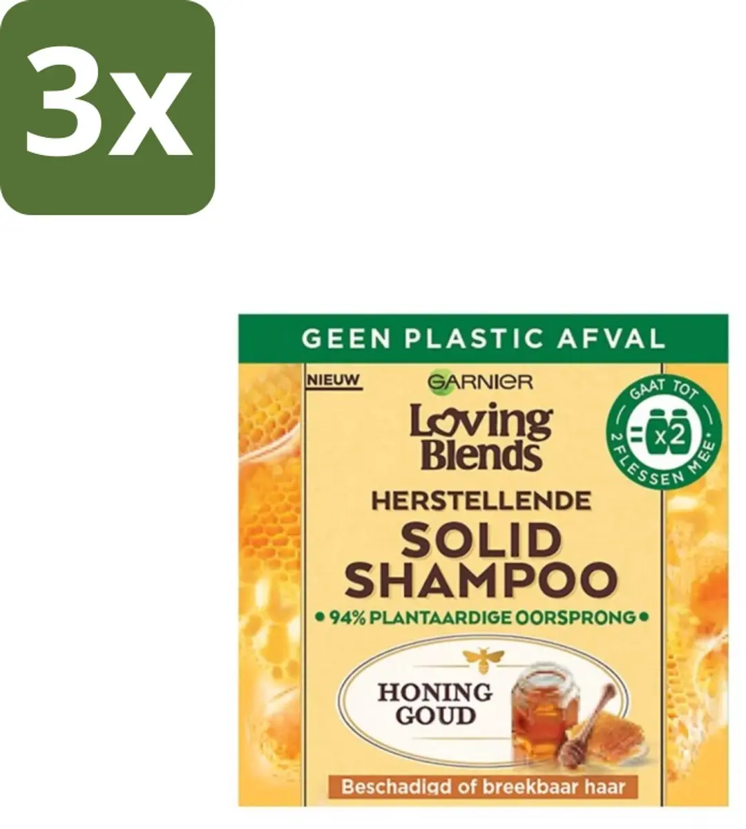 Garnier Loving Blends Honing Goud Solid Shampoo