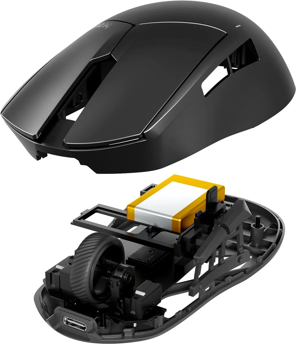 be quiet! Dark Perk BM007 Gamingmuis - 32.000 DPI - Zwart