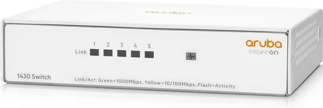 HPE R8R44A#ABB HDMI Switch - 5x Ethernet - 10 Gbps - Wit
