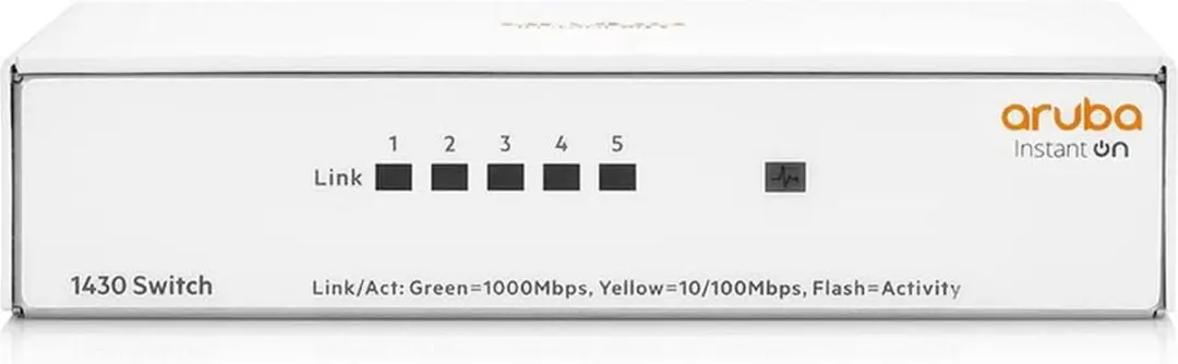 HPE R8R44A#ABB HDMI Switch - 5x Ethernet - 10 Gbps - Wit