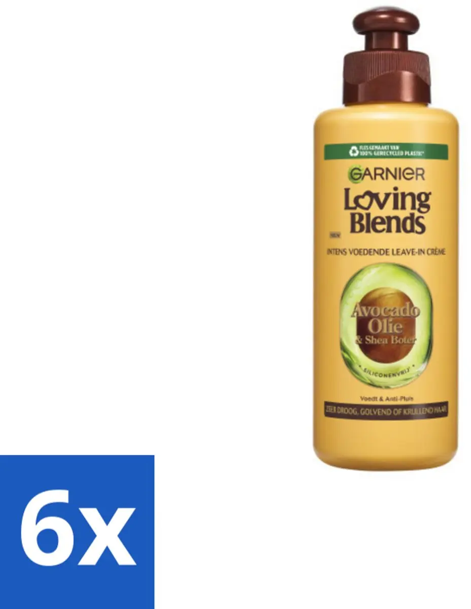 Garnier Loving Blends Leave-In Crème Avocado Olie & Shea Boter 200ml