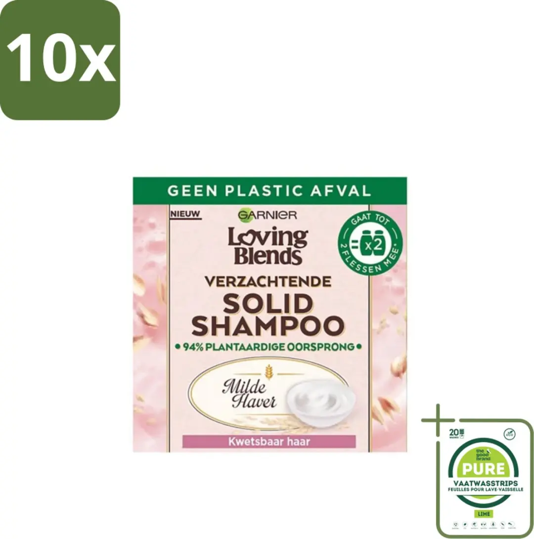Garnier Loving Blends Milde Haver Shampoo Bar