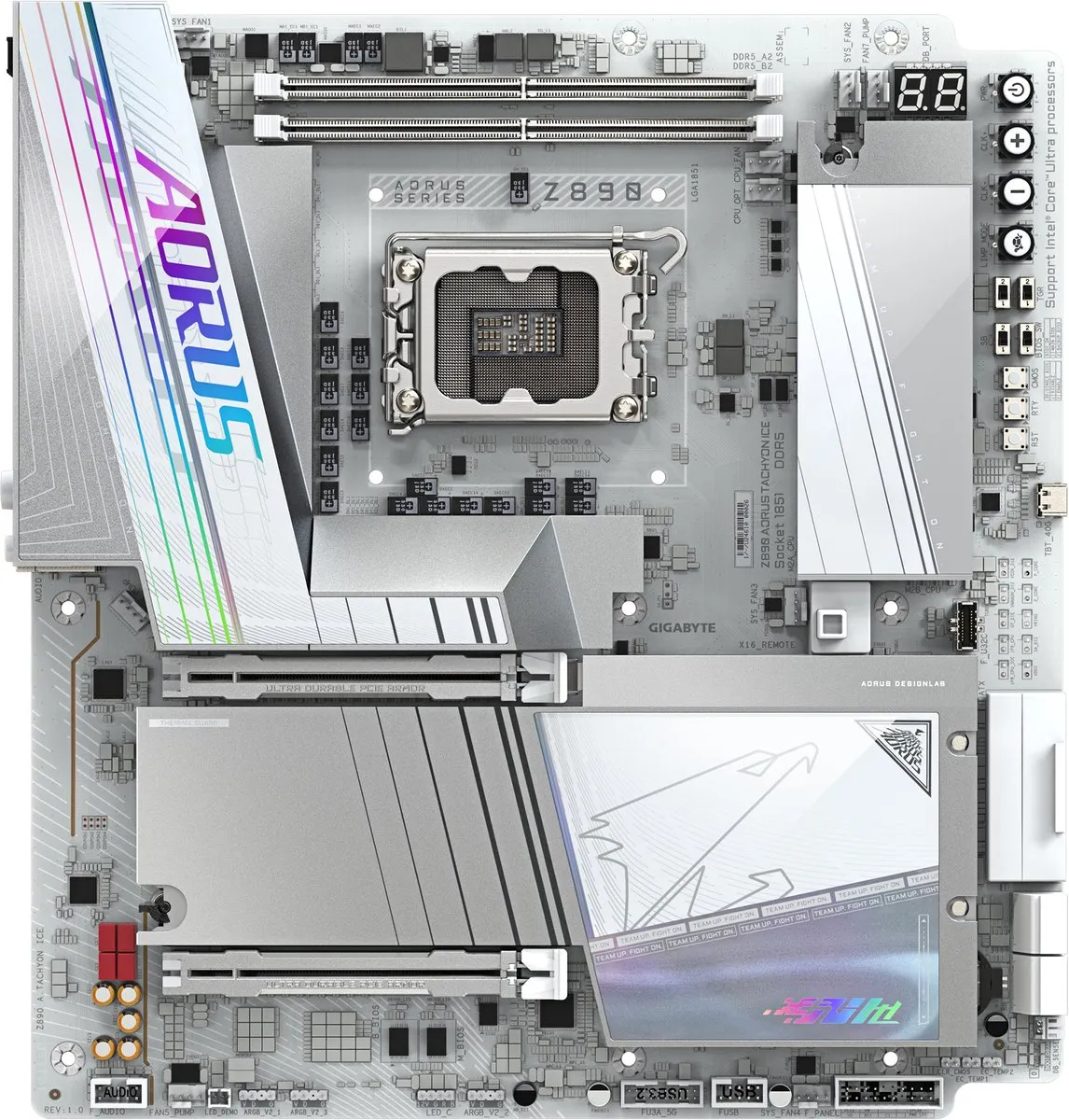 Gigabyte Z890 AORUS TACHYON ICE Moederbord - ATX - afbeelding 6 van 6