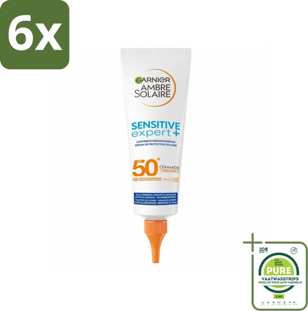 Garnier Ambre Solaire Sensitive Expert Zonnebrandserum SPF 50+