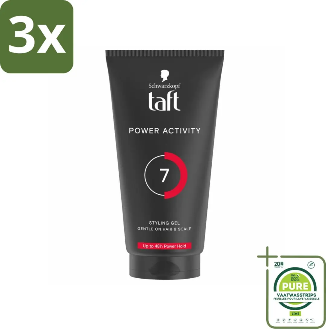 Taft Power Activity 7 Styling Gel 450ml