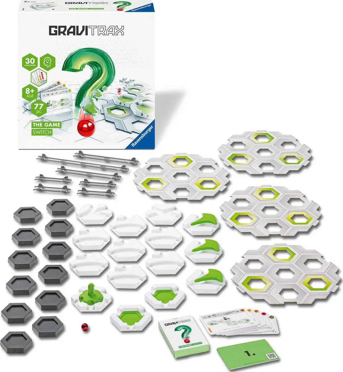 Ravensburger GraviTrax kogelbaan The Game Switch STEM speelgoed.