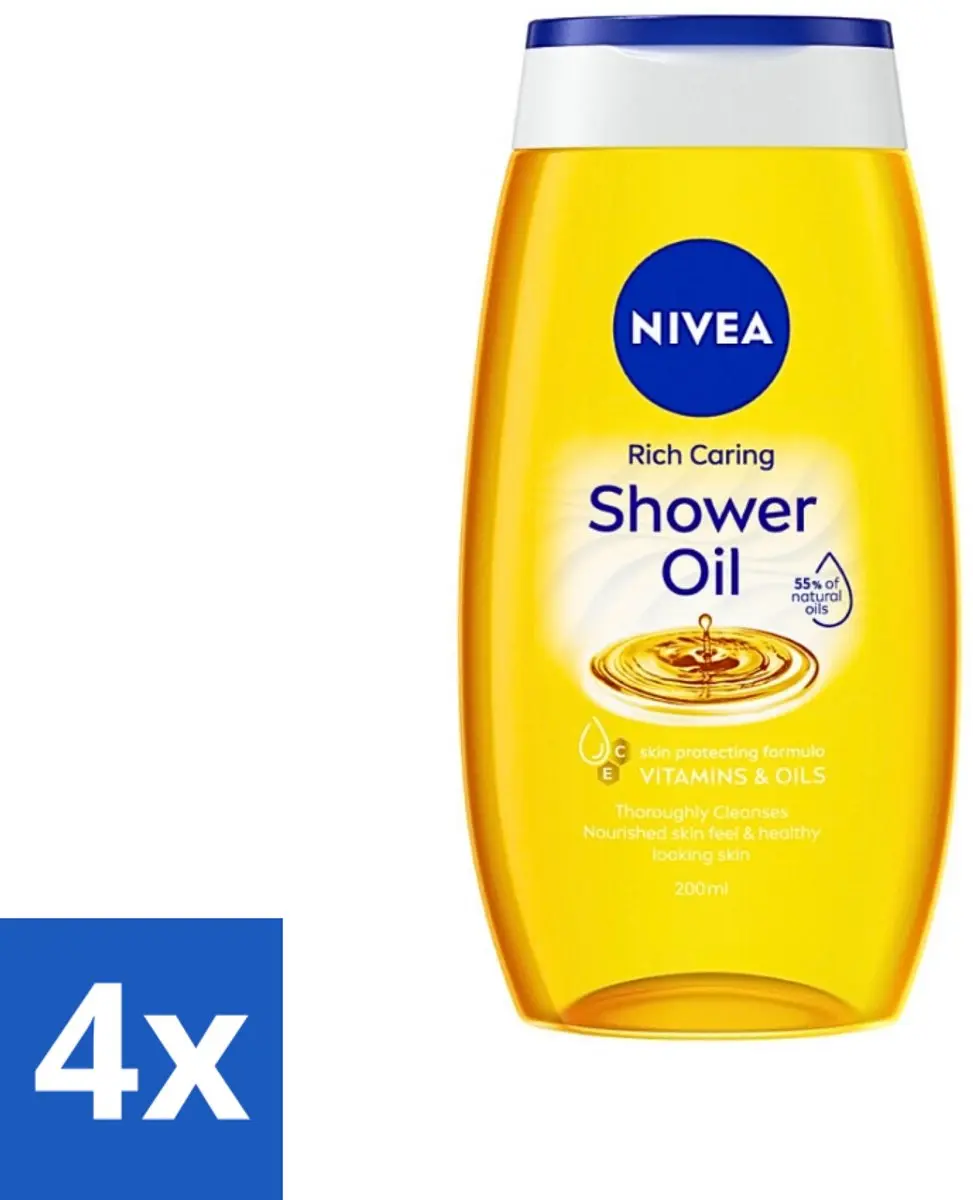 NIVEA Natuurlijke Doucheolie 200ml