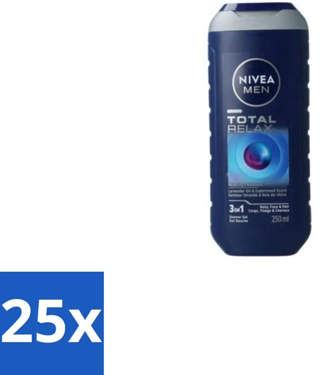 NIVEA MEN Total Relax Douchegel 250ml