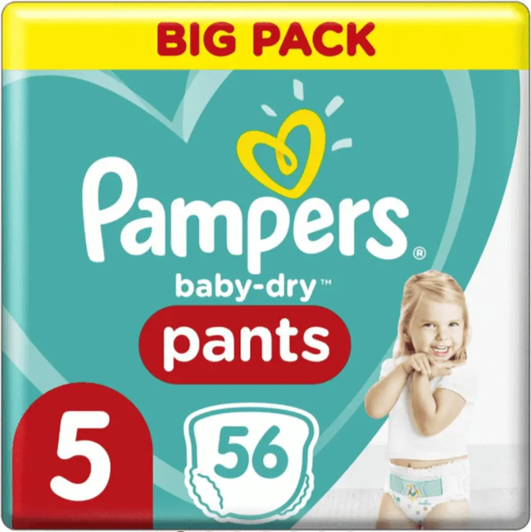 Pampers Baby Dry Pants Maat 5 - 56 Stuks