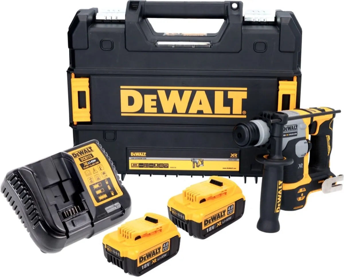 DeWalt DCH172 M2 Klopboormachine 18V SDS-plus - 2x 4.0Ah - afbeelding 2 van 5