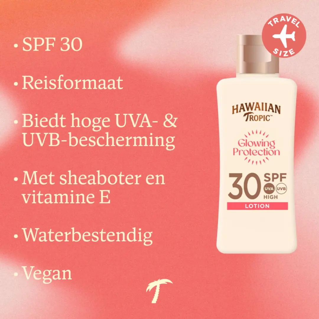 Hawaiian Tropic Glowing Protection Lotion SPF 30 75ml