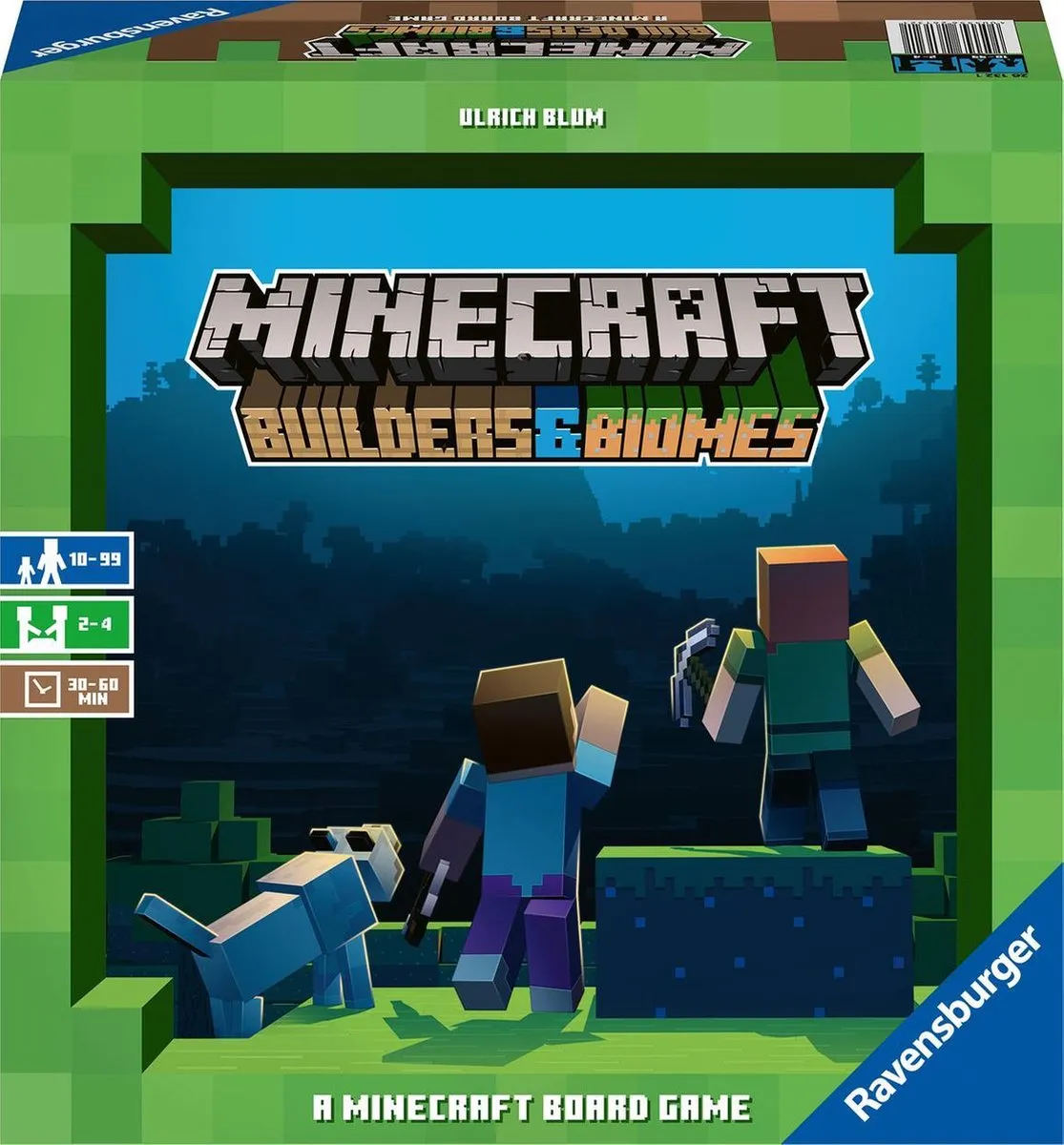 Ravensburger Minecraft Bordspel 261321 - 2-4 Spelers