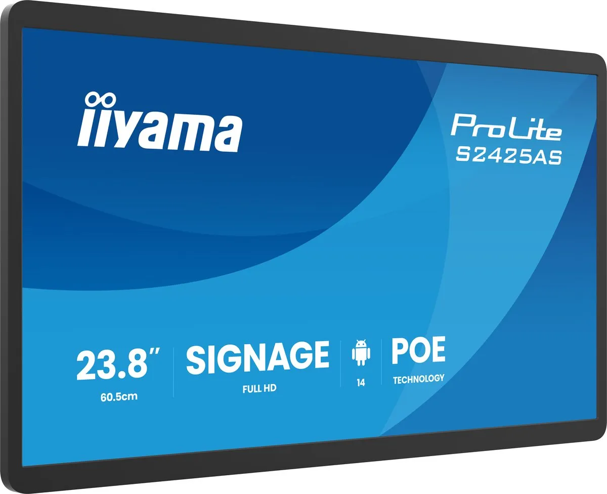 iiyama ProLite S2425AS-B1P Digitale Signage 23.8"
