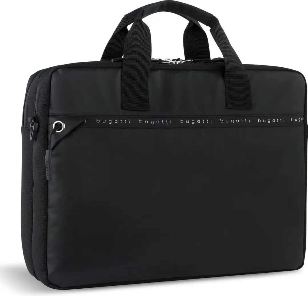 Bugatti Laptoptas Briefcase 49451001 - 12 inch - Zwart