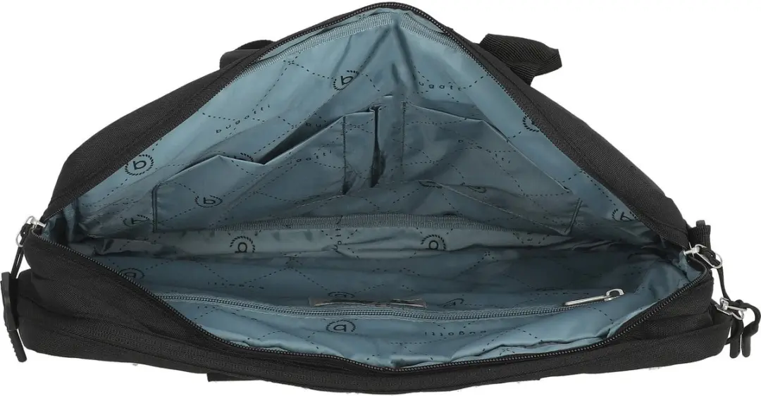 Bugatti Laptoptas Briefcase 49451001 - 12 inch - Zwart