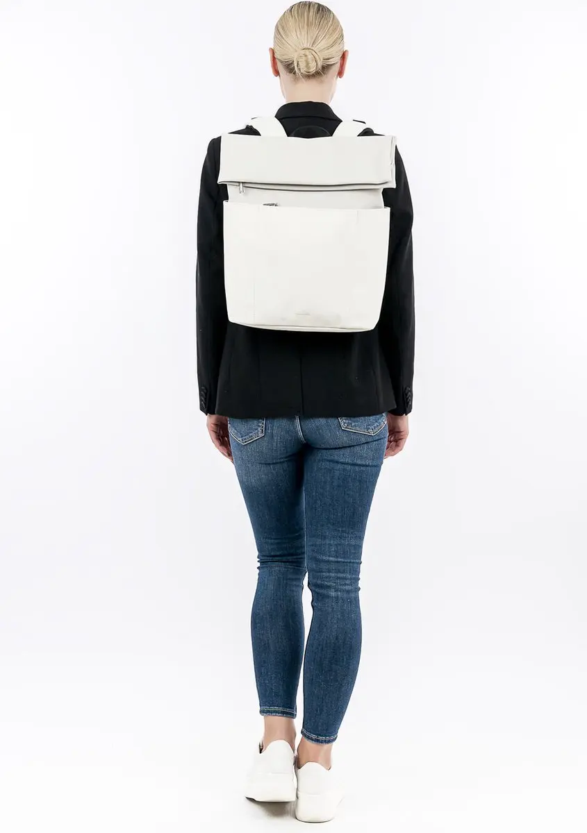 Tamaris Alice Backpack 32990.300 - 10 inch Laptopvak - 6 Vakken - Wit