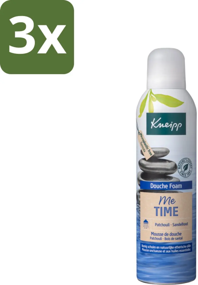 Kneipp Me-Time Douche Schuim Patchouli & Sandelhout 200ml