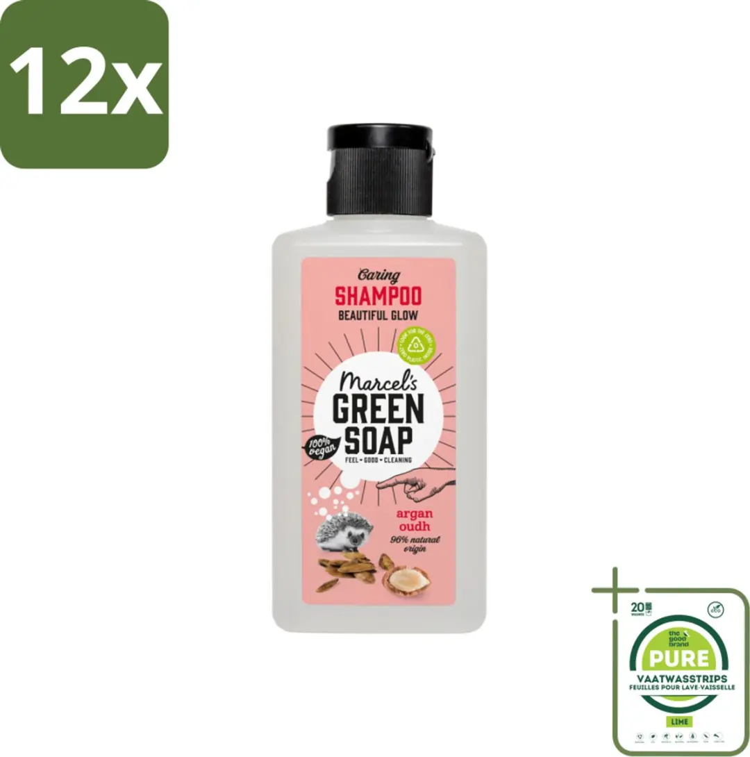 Marcel's Green Soap Argan & Oudh Shampoo 90ml