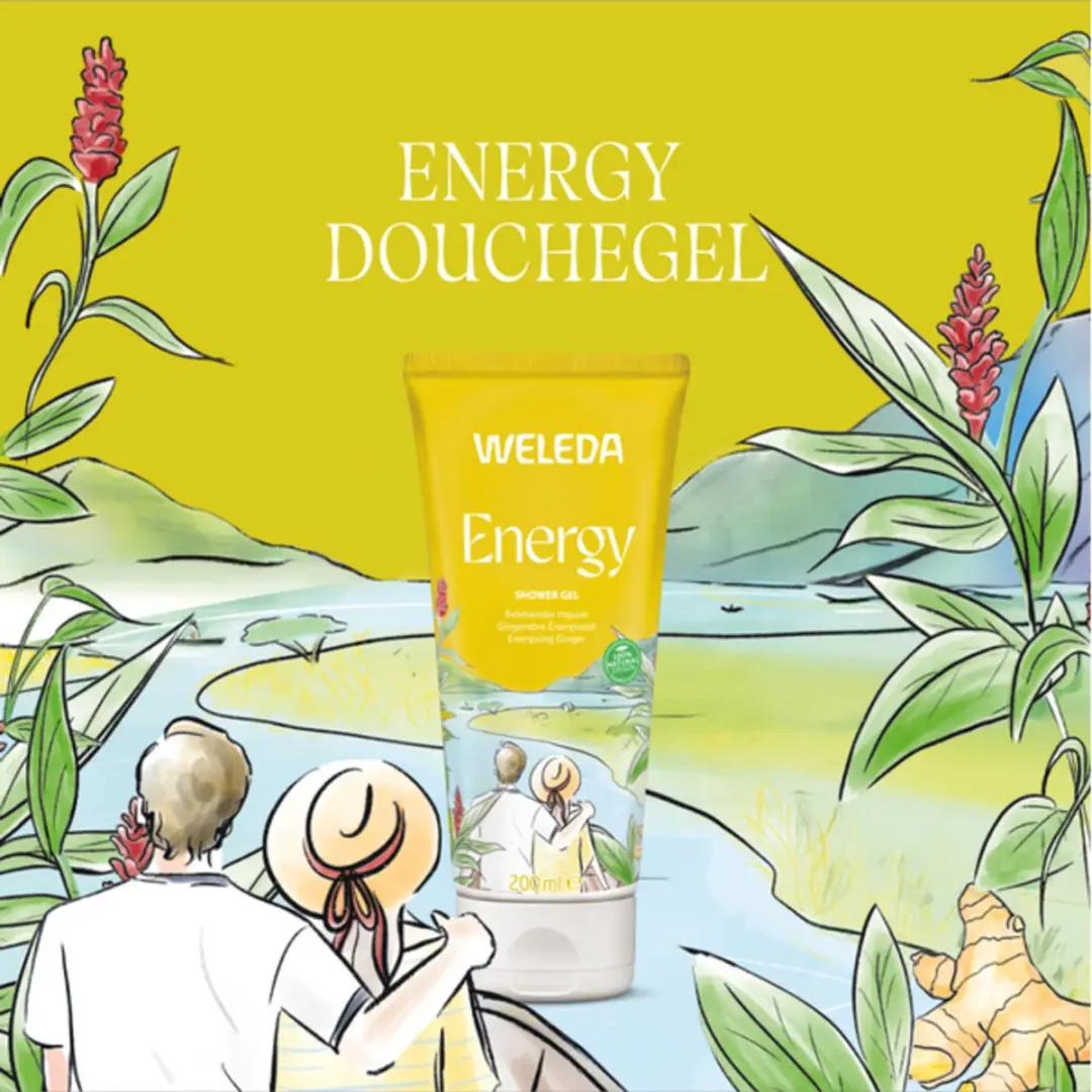 Weleda Aroma Shower Energy Douchegel 200ml - 15 Stuks