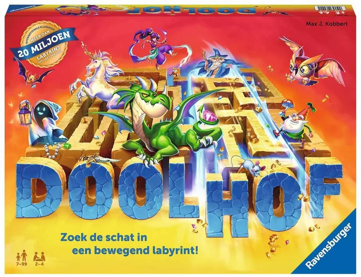 Ravensburger Doolhof Bordspel 264421 - 2-4 Spelers