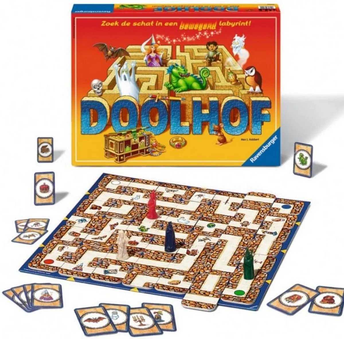 Ravensburger Doolhof Bordspel 264421 - 2-4 Spelers