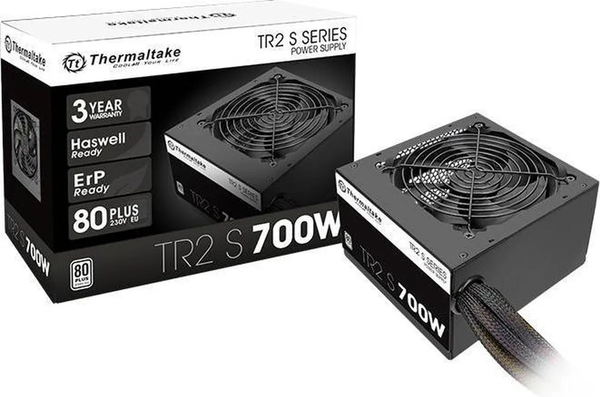 Thermaltake TR2 S PS-TRS-0700NPCWEU-2 700W Voeding - Zwart
