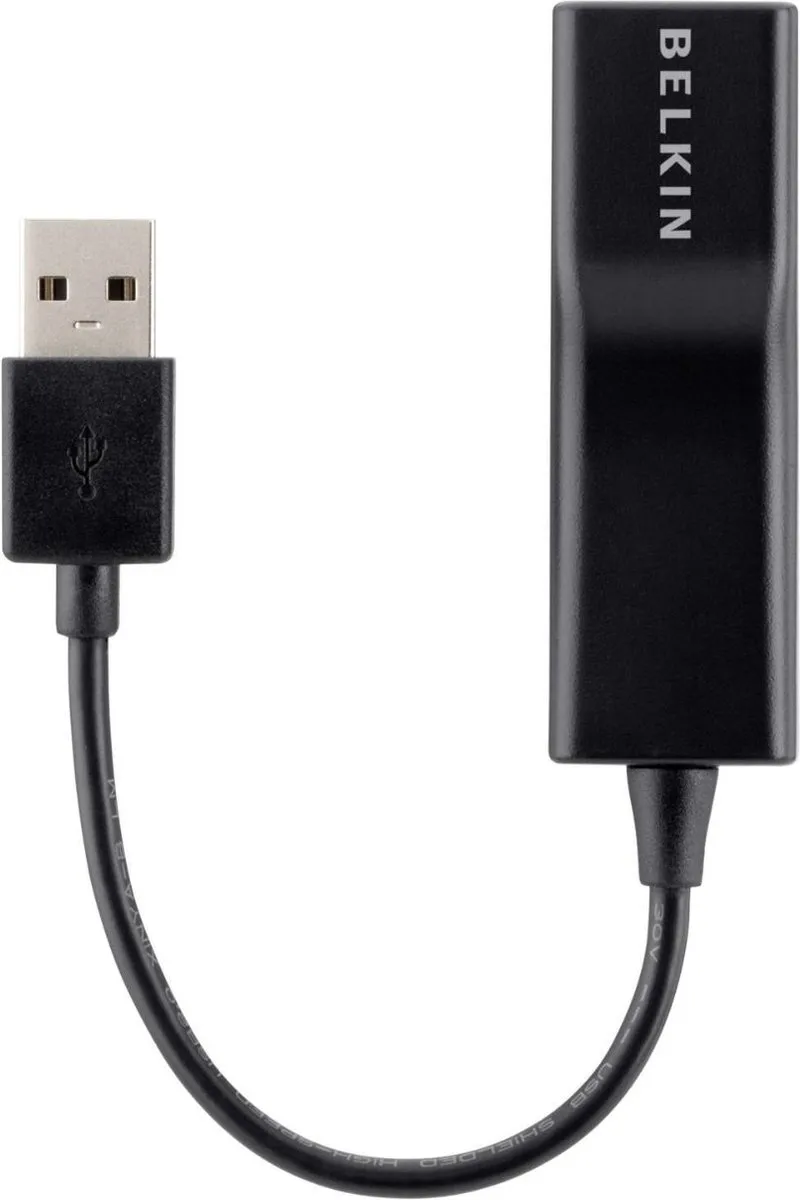 Belkin F4U047bt USB2.0 naar Ethernet Adapter