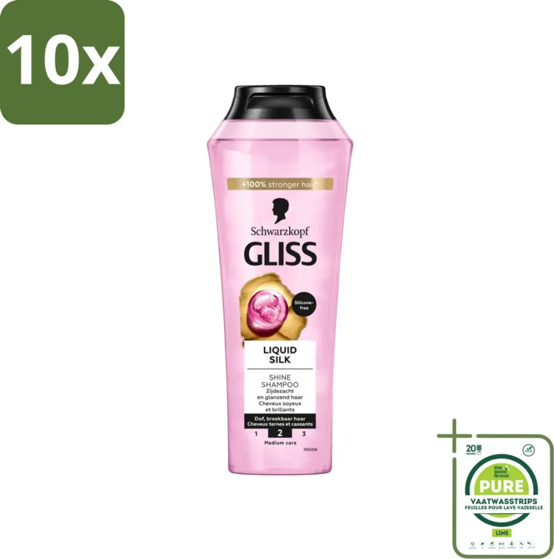 Schwarzkopf Gliss Liquid Silk Shampoo 250ml