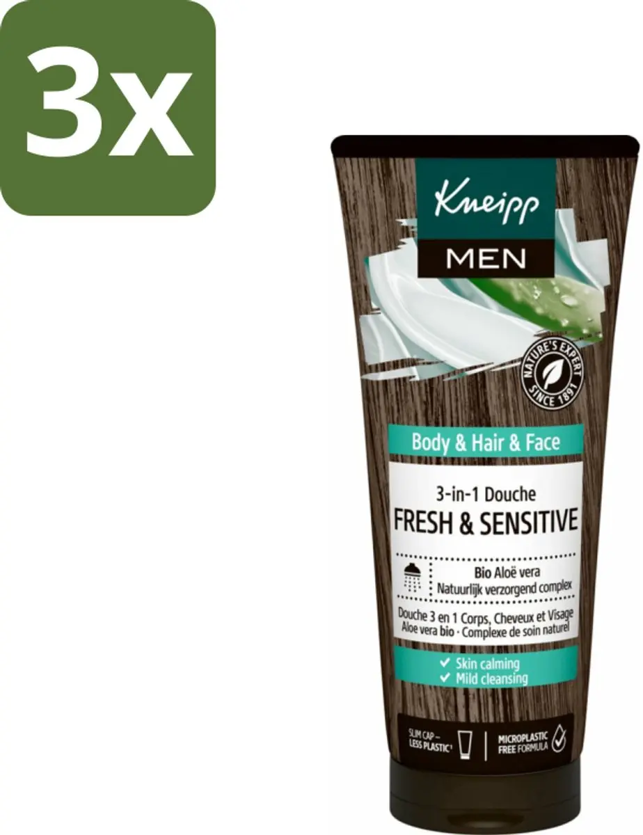 Kneipp Men Fresh & Sensitive Shampoo & Douche 200ml