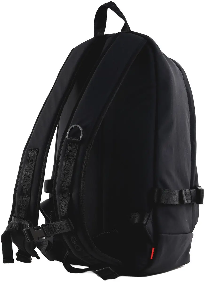 Hugo Backpack Taric Black - 15 inch Laptopvak - 2 Vakken