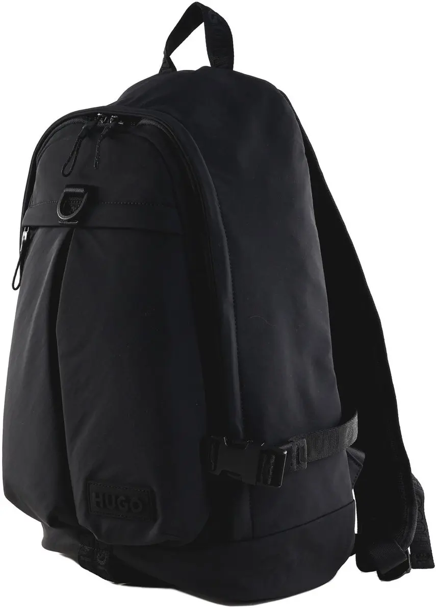 Hugo Backpack Taric Black - 15 inch Laptopvak - 2 Vakken