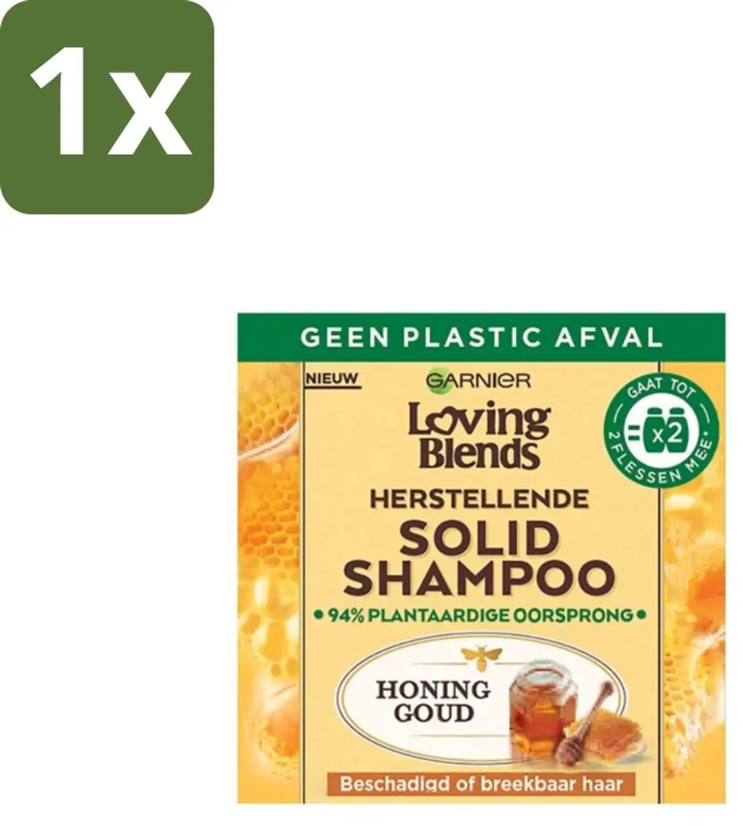Garnier Loving Blends Honing Goud Solid Shampoo 71g
