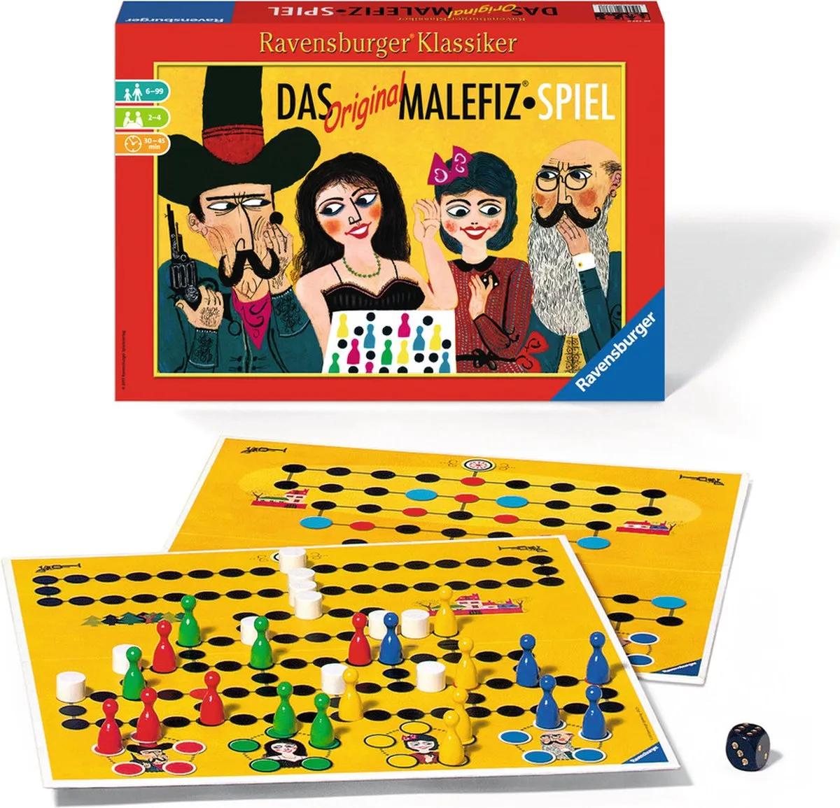 Ravensburger Race Bordspel - 2 tot 4 Spelers - afbeelding 2 van 3