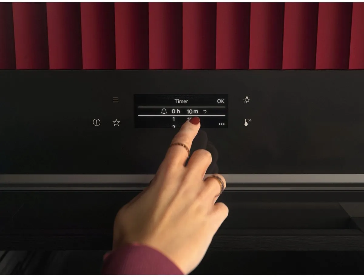 AEG 7000 Serie TE7PB63ZAB Inbouwoven 71L - Zwart