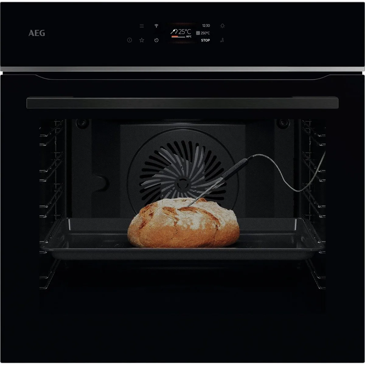 AEG 7000 Serie TE7PB63ZAB Inbouwoven 71L