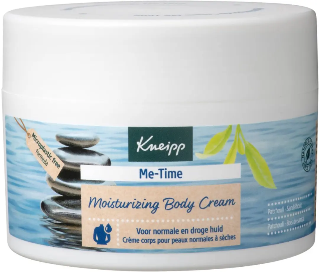 Kneipp Me-Time Patchouli & Sandelhout Bodycrème 600ml - 3 Stuks