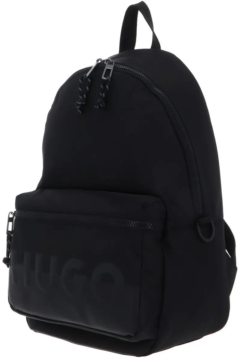 Hugo Nosh Backpack Laptoprugzak - 3 Vakken - Zwart