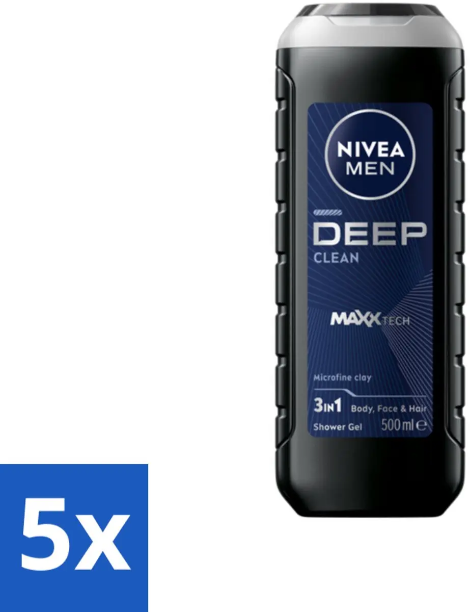 NIVEA MEN Deep Clean Douchegel 500ml