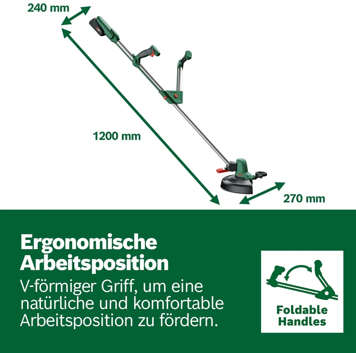 Bosch UniversalGrassCut 18V-26 Grastrimmer - afbeelding 6 van 6