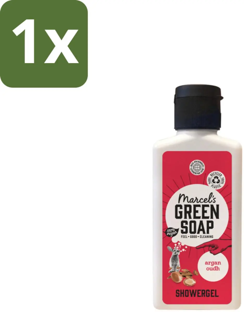 Marcel's Green Soap Douchegel Argan & Oudh Mini 100ml