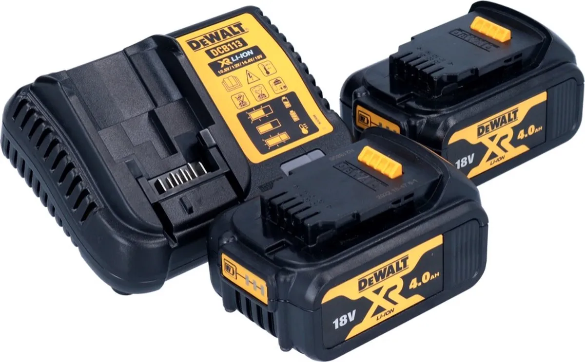 DeWalt DCF887M2 Slagmoersleutel 18V 205Nm - 2x 4,0Ah + Oplader - afbeelding 3 van 5