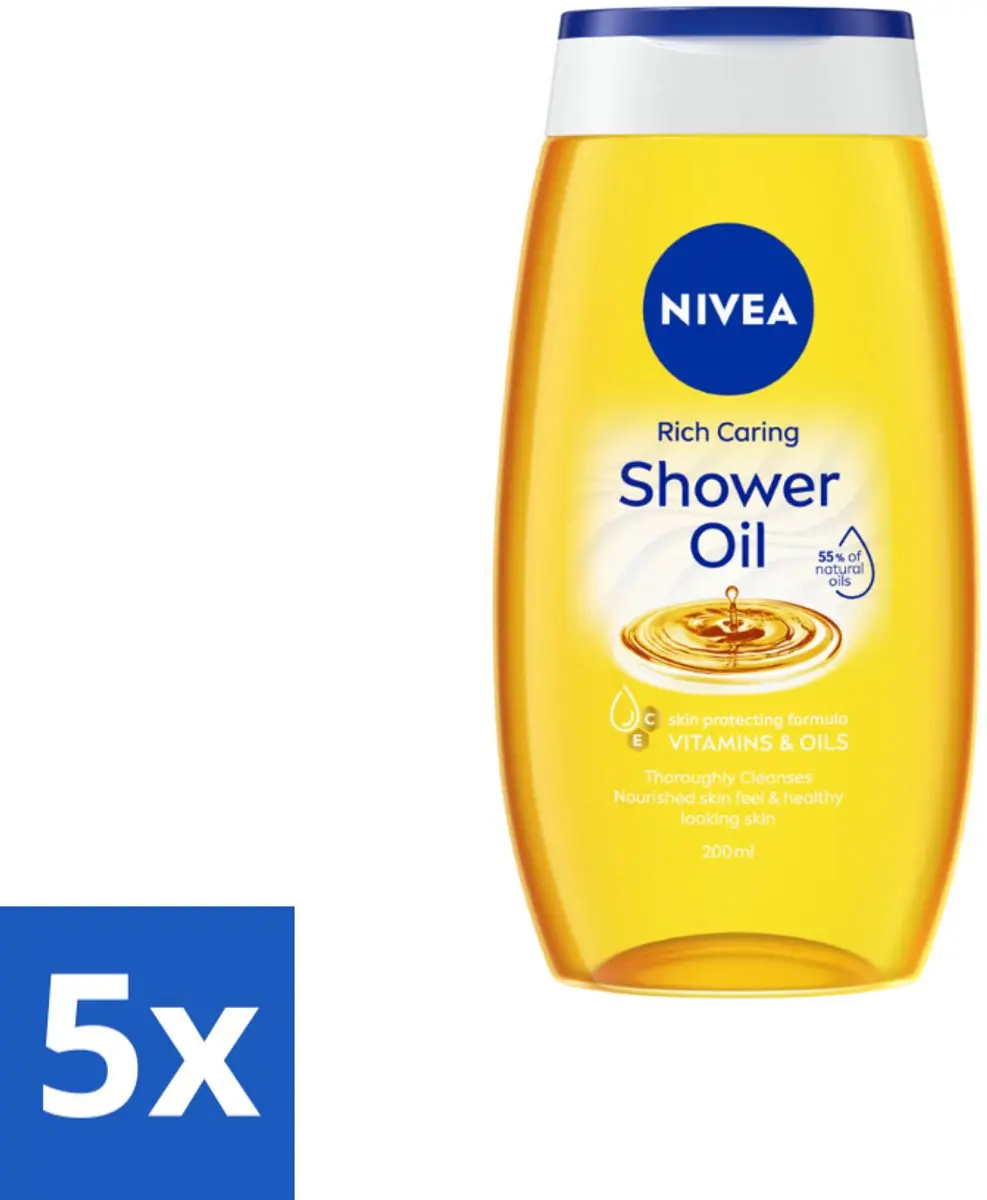 NIVEA Natuurlijke Doucheolie 1000ml