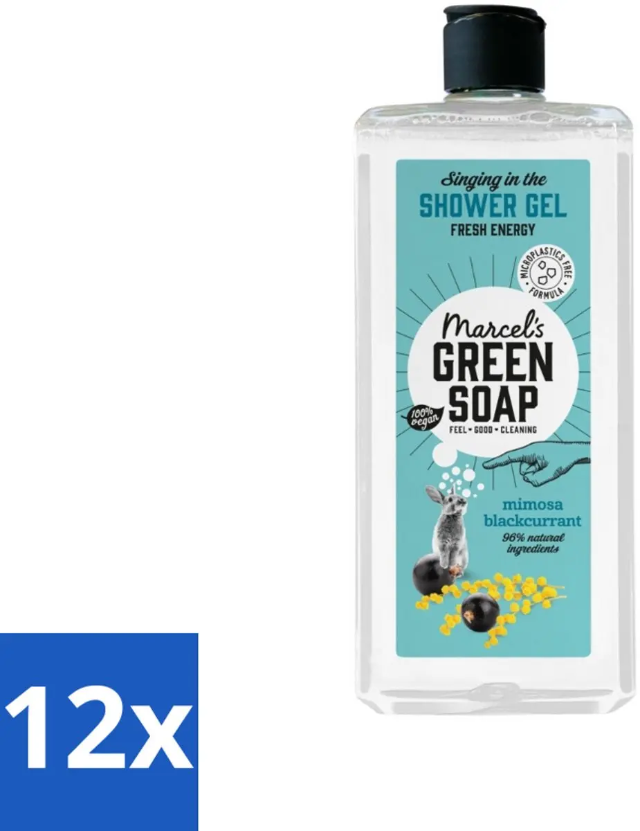 Marcel's Green Soap Douchegel Mimosa & Zwarte Bes 300ml