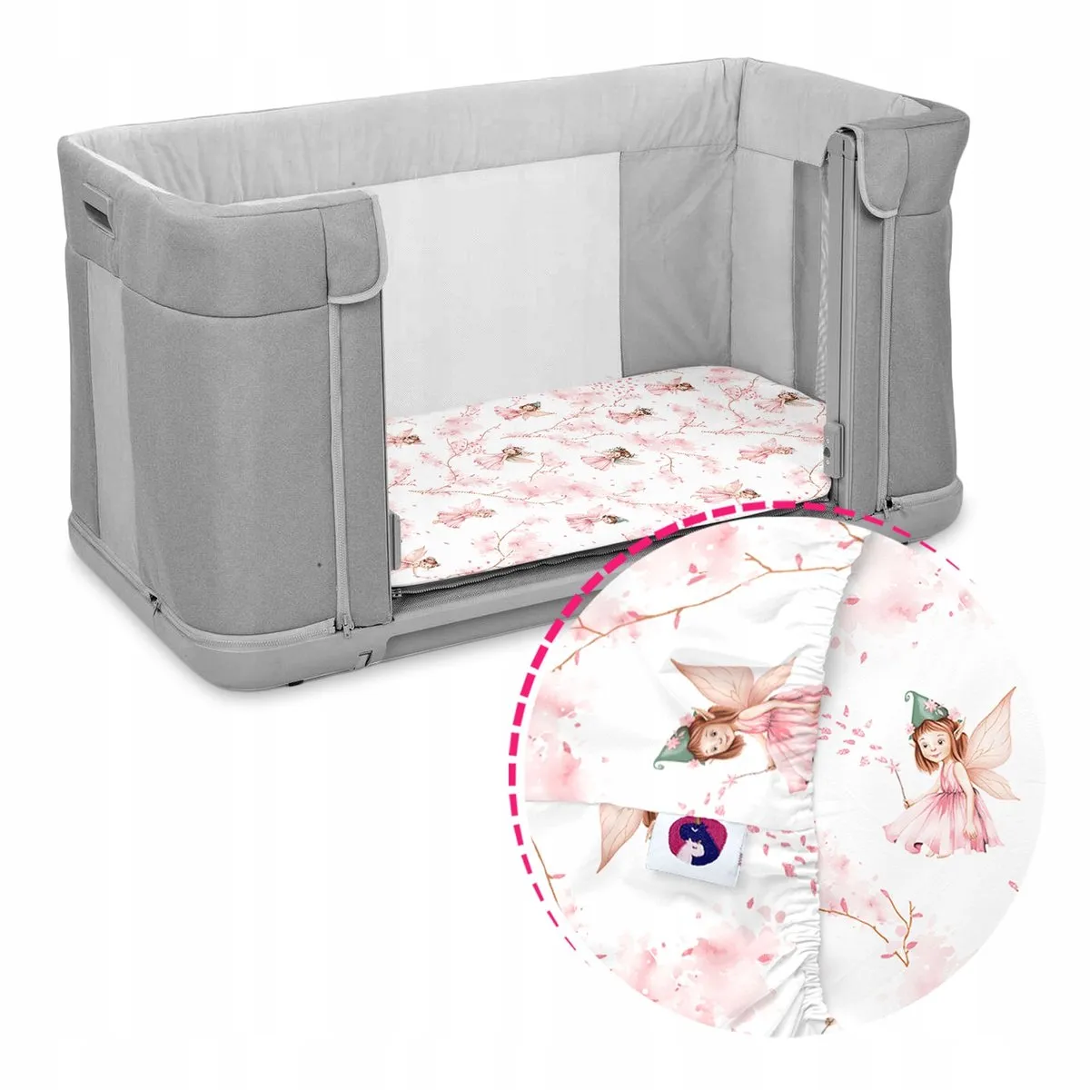 Chicco Next2Me Forever Katoenen Hoeslaken Junior - Multicolor